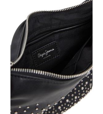 Pepe Jeans Nadine glnzende schwarze Tasche