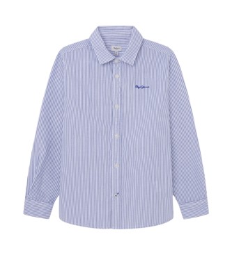 Pepe Jeans Chemise bleue Naron