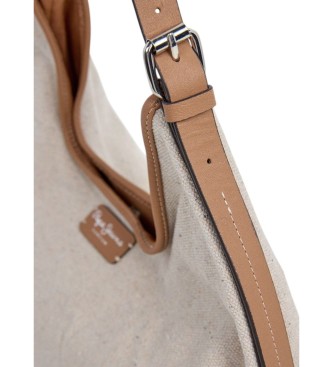 Pepe Jeans Nathaly Palm beige h�ndtaske