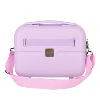 Pepe Jeans ABS toiletry bag adaptable to trolley Accent pink -29x21x15cm