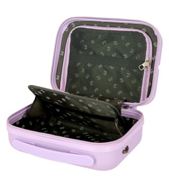 Pepe Jeans ABS toiletry bag adaptable to trolley Accent pink -29x21x15cm