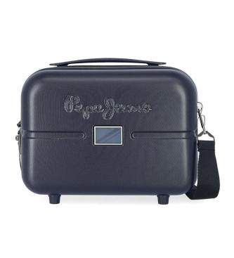 Pepe Jeans Pepe Jeans Accent ABS trolley toalettvska i marinbl