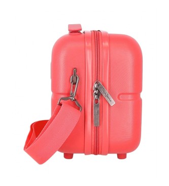 Pepe Jeans Pepe Jeans Highlight coral ABS trolley toiletry case