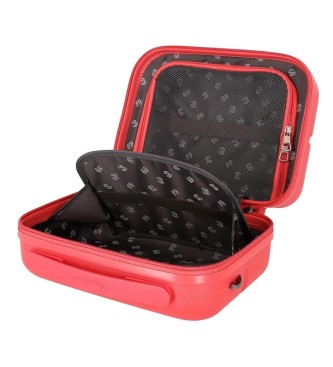 Pepe Jeans Pepe Jeans Highlight coral ABS trolley toiletry case