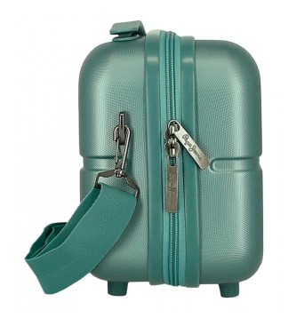 Pepe Jeans Pepe Jeans Highlight turquoise ABS trolley toiletry case