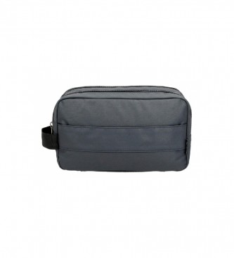 Pepe Jeans Hatfield two compartment toiletry bag marine