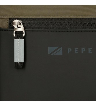 Pepe Jeans Pepe Jeans Jarvis Kulturtasche mit zwei Fchern dunkelgrn