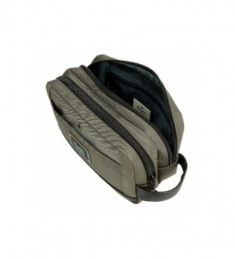 Pepe Jeans Toilet bag two compartments Leighton green