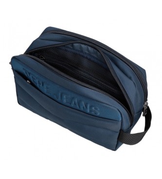 Pepe Jeans Pepe Jeans Ancor two compartments navy toiletry bag