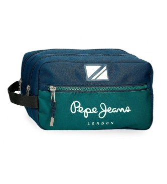 Pepe Jeans Pepe Jeans Ben toiletry bag two compartments adaptable green