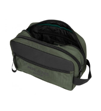 Pepe Jeans Toilet bag Bromley two compartments green