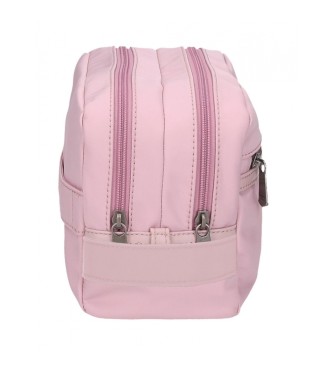 Pepe Jeans Toilet bag Corin two compartments pink