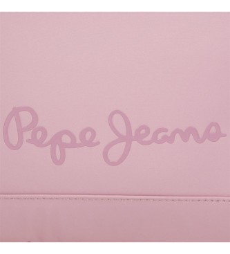 Pepe Jeans Różowa kosmetyczka Pepe Jeans Corin