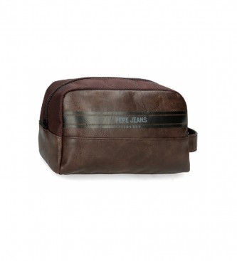 Pepe Jeans Trousse de toilette adaptable Horley brown