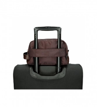 Pepe Jeans Trousse de toilette adaptable Horley brown