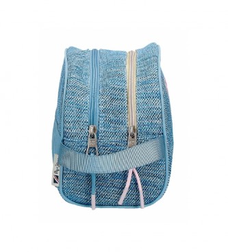 Pepe Jeans Lena Toilet Bag Two Compartments Adaptable blue