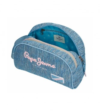 Pepe Jeans Lena Toilet Bag Two Compartments Adaptable blue