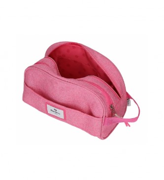 Pepe Jeans Pepe Jeans Luna Toiletry Bag Two Compartments Adaptable pink -26x16x12cm