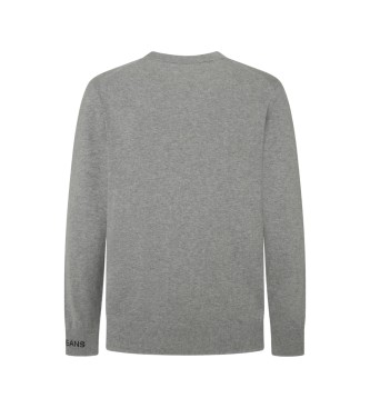 Pepe Jeans Neu Andre Crew Pullover Grau