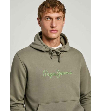 Pepe Jeans Mikina New Joe zelena 