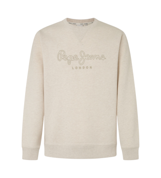 Pepe Jeans Biała bluza New Nouvel Crew