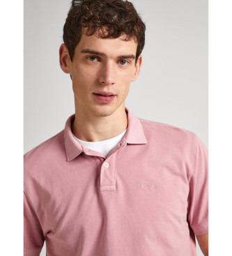 Pepe Jeans Nuova polo rosa Oliver