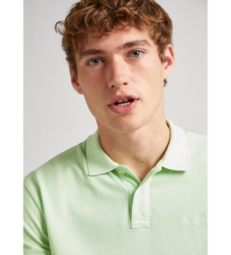 Pepe Jeans Nuova polo verde Oliver Gd