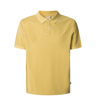 Pepe Jeans Polo jaune New Oliver