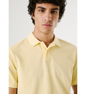 Pepe Jeans New Oliver yellow polo shirt