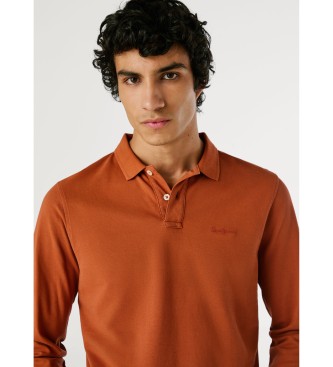 Pepe Jeans New Oliver oranje polo