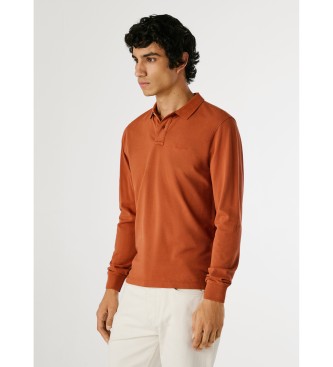 Pepe Jeans New Oliver oranje polo