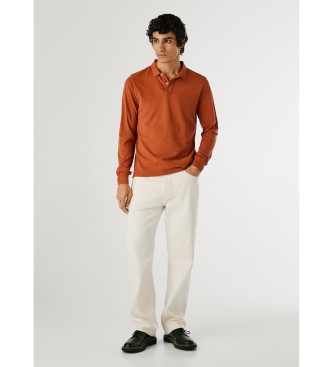 Pepe Jeans New Oliver oranje polo
