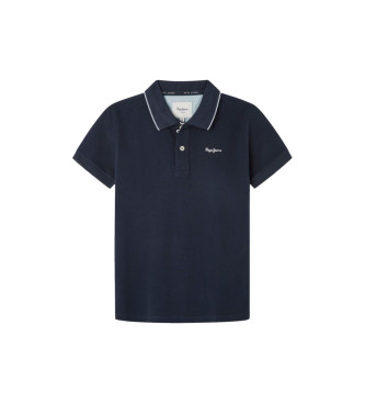 Pepe Jeans New Thor navy polo shirt