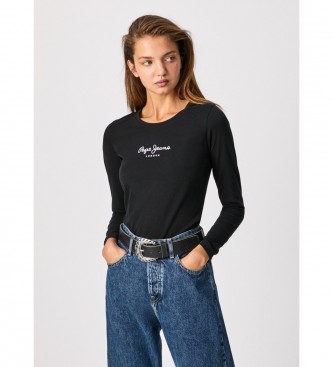 Pepe Jeans New Virginia T-shirt zwart
