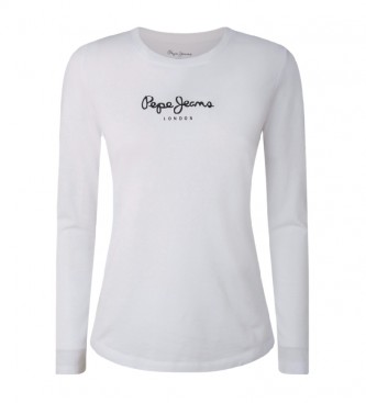 Pepe Jeans Camiseta New Virginia Ls N blanco