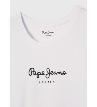 Pepe Jeans Camiseta New Virginia Ss N blanco