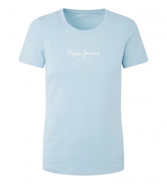 Pepe Jeans T-shirt New Virginia Ss N azul