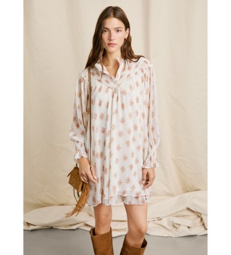 Pepe Jeans Vestido Nia blanco