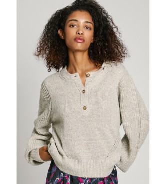 Pepe Jeans Sweter Nica szary
