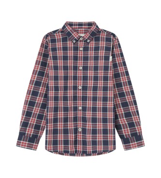 Pepe Jeans Overhemd Nicolas marine, rood