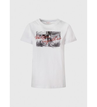 Pepe Jeans T-shirt Nicole biały