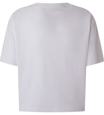 Pepe Jeans T-shirt Nicoletta blanc