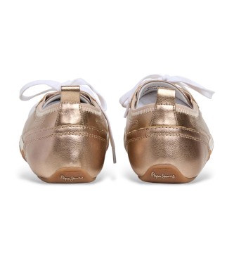 Pepe Jeans Sneakers Noa Shine Gold