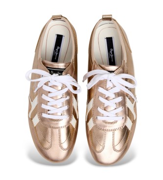 Pepe Jeans Sneakers Noa Shine Gold
