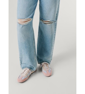 Pepe Jeans Sneakers Noa Sporty in pelle lilla