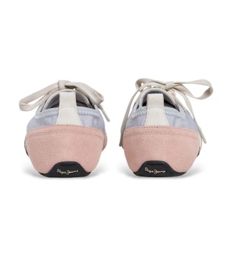 Pepe Jeans Sneakers Noa Sporty in pelle lilla