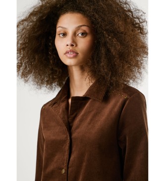 Pepe Jeans Vestido Noelia marr�n