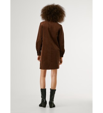 Pepe Jeans Vestido Noelia marr�n