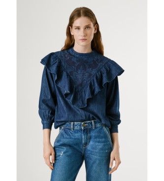 Pepe Jeans Bluse Noella navy