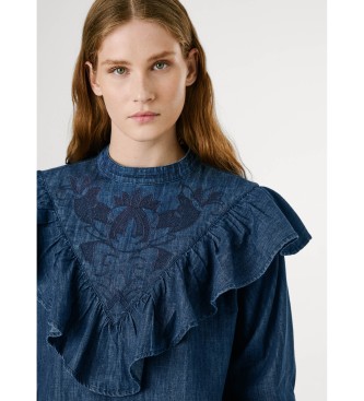 Pepe Jeans Bluse Noella navy